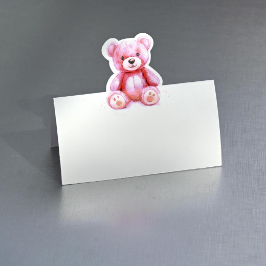 Aufsteller "Teddy pink"