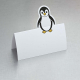 Aufsteller "Pinguin"