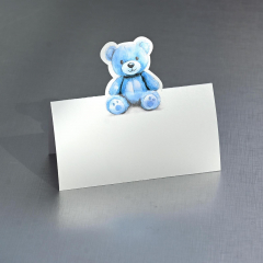 Aufsteller "Teddy blue"