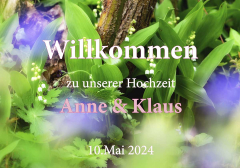 Empfangstafel "Maiglöckchen"