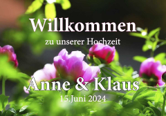 Empfangstafel "Mte. Baldo"